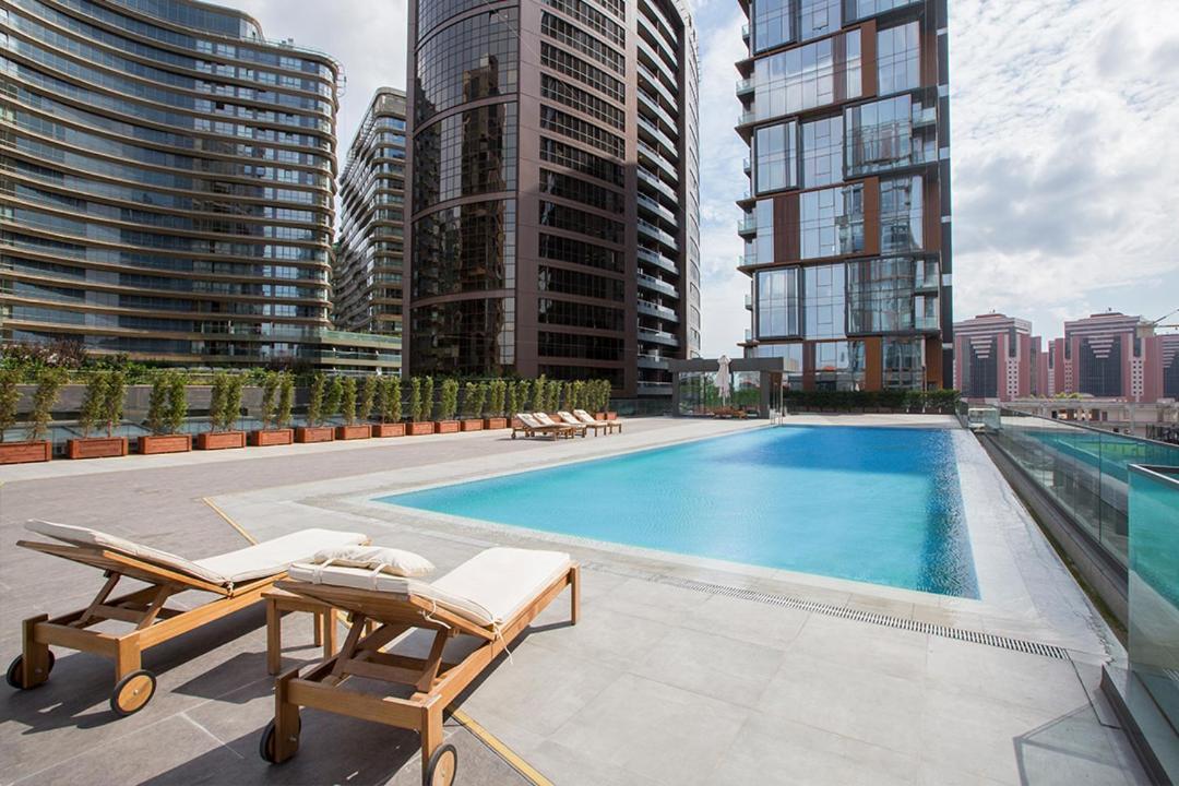 Residence Retro9 B-Blok Atakoey Apart 2 Rooms Wifi Pool Istanbul Exterior foto